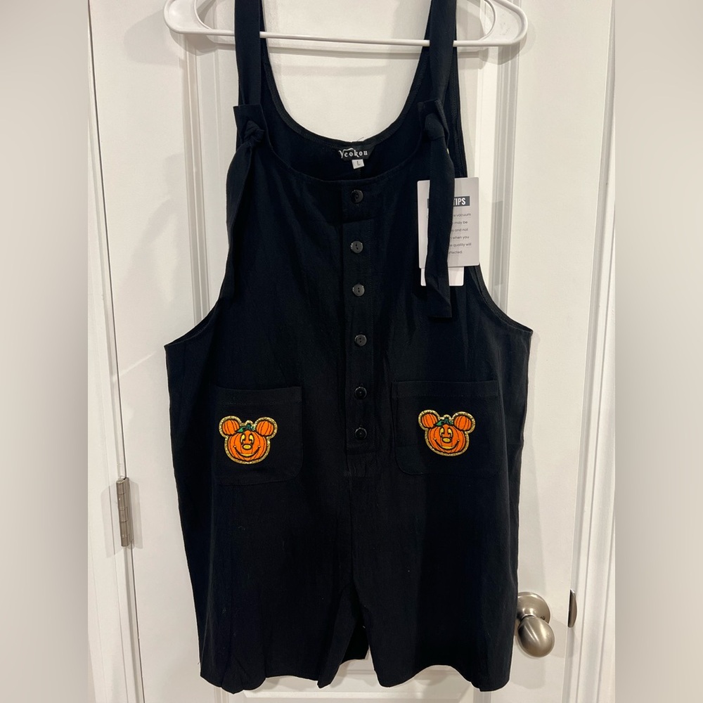 Disney Mickey Pumpkin Romper